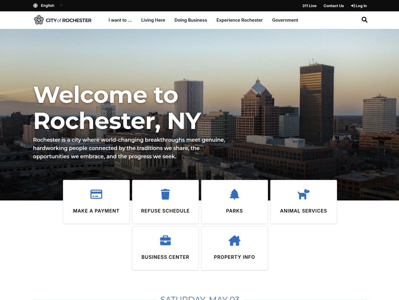 Portfolio Snapshot: CityofRochester