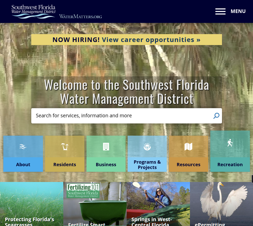 Portfolio Snapshot: Southwest Florida Water Management District